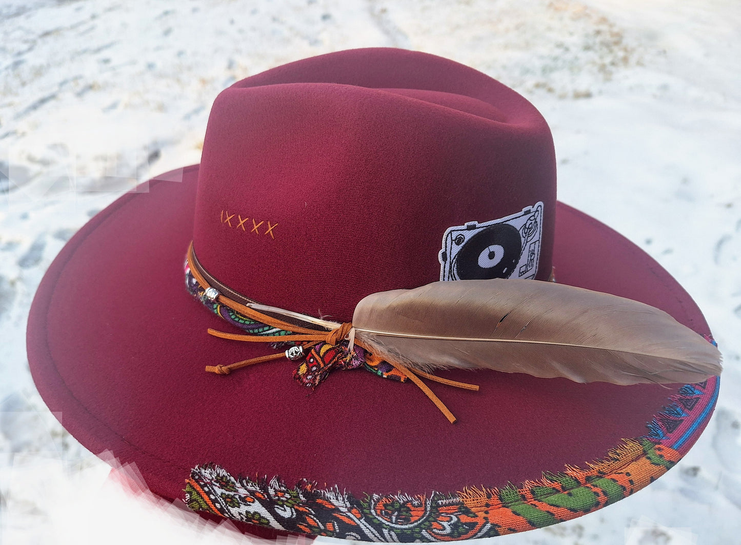 Mens "Music Is Life" Hat