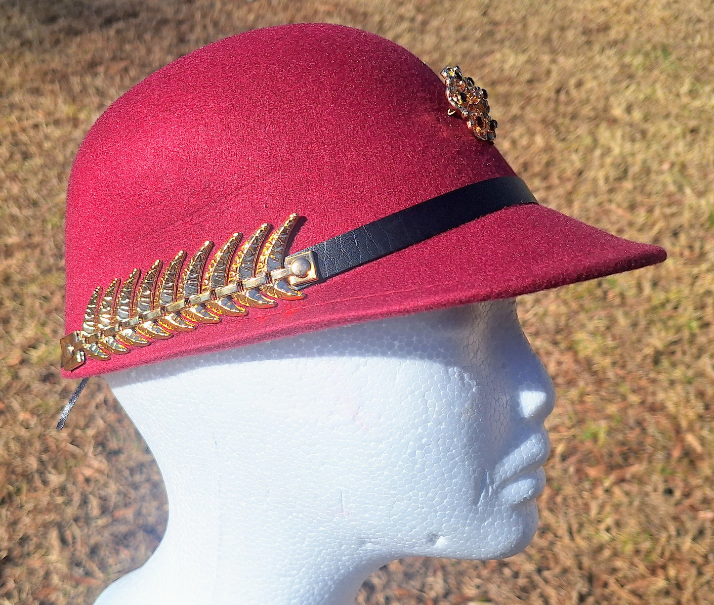 "Bold Royalty" Luxe Equestrian Hat