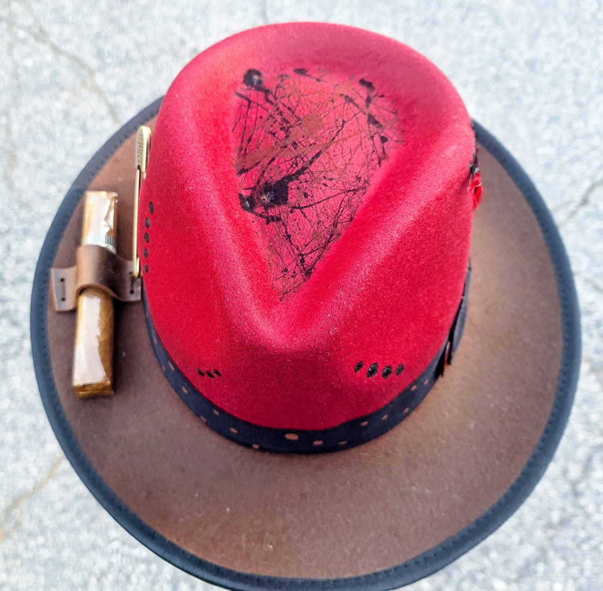 "Wine and Smoke" Hat