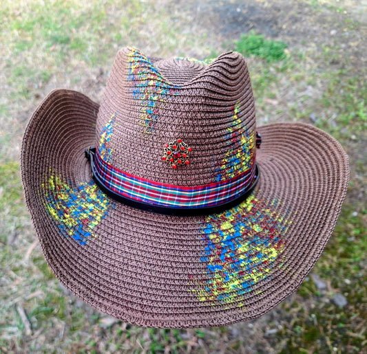 "Color Splash" Cowboy Hat