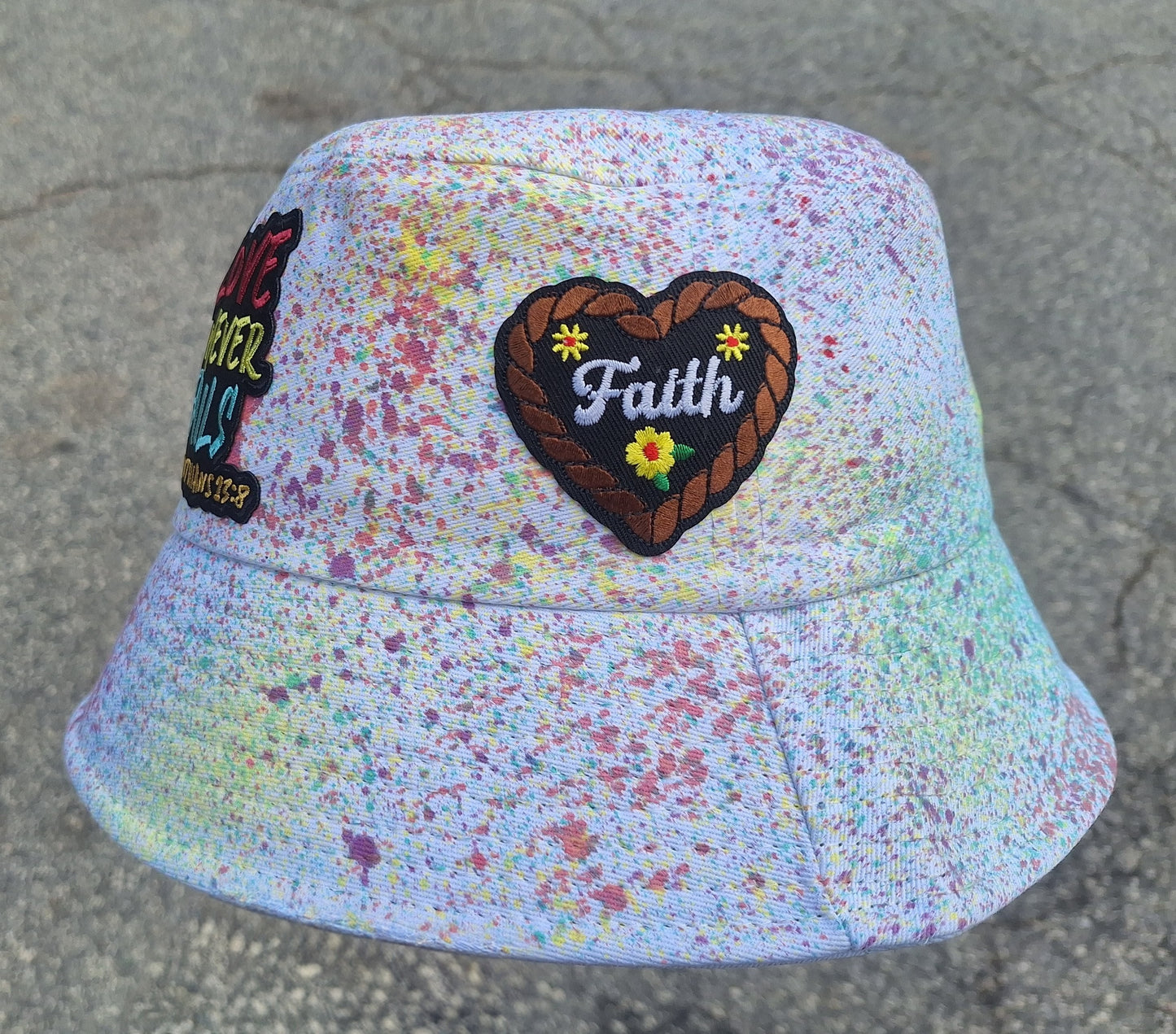 "Love Never Fails" Bucket Hat