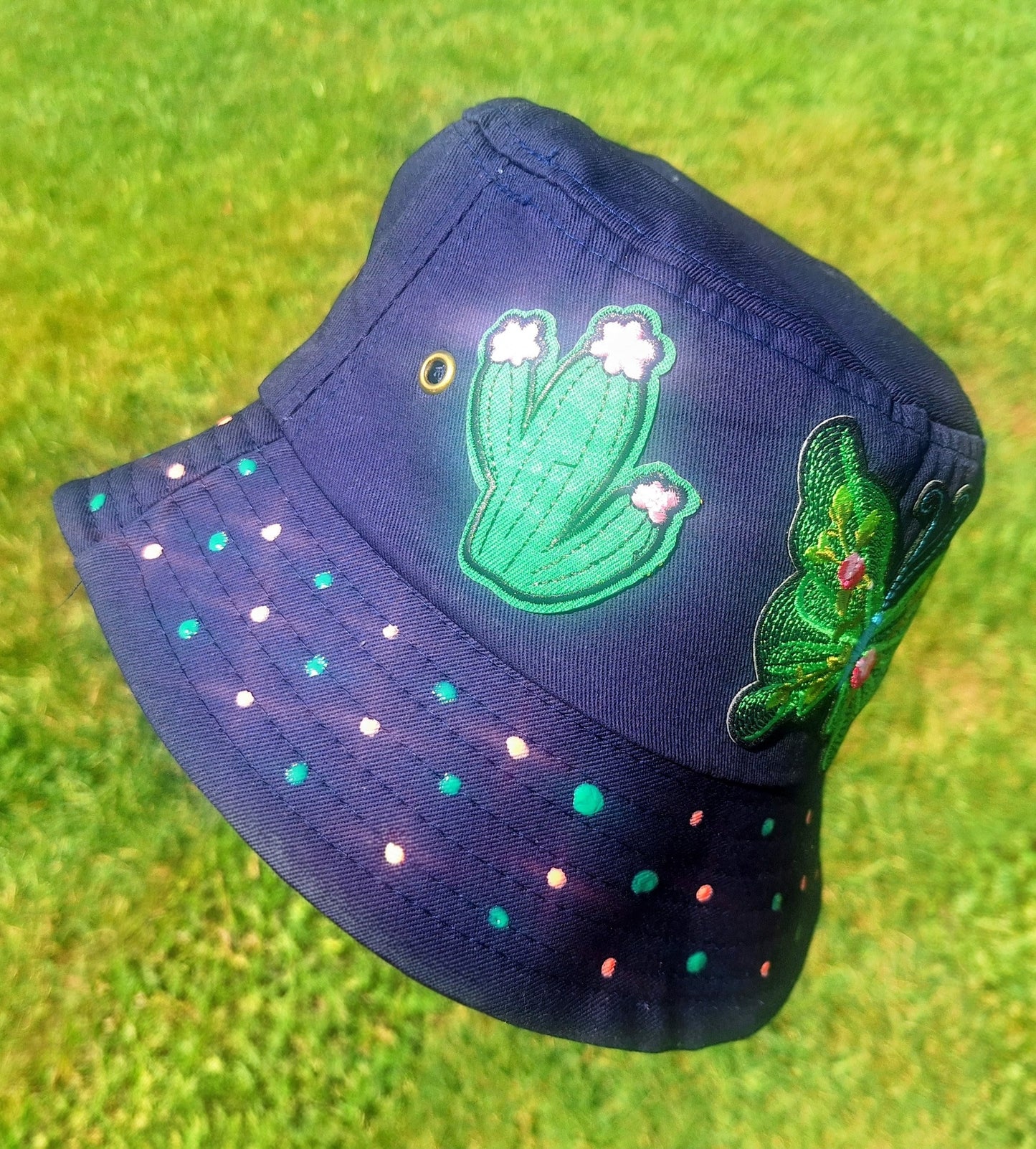 "Cactus Butterfly" Bucket Hat