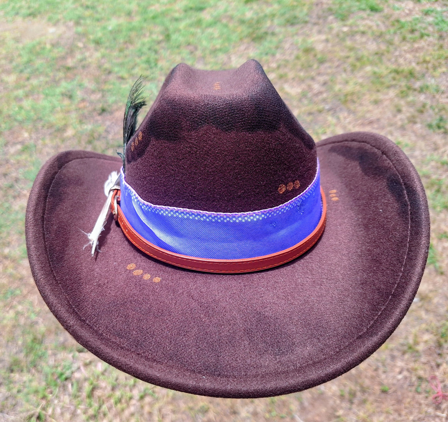 "Chocolate Lavender" Cowboy Hat