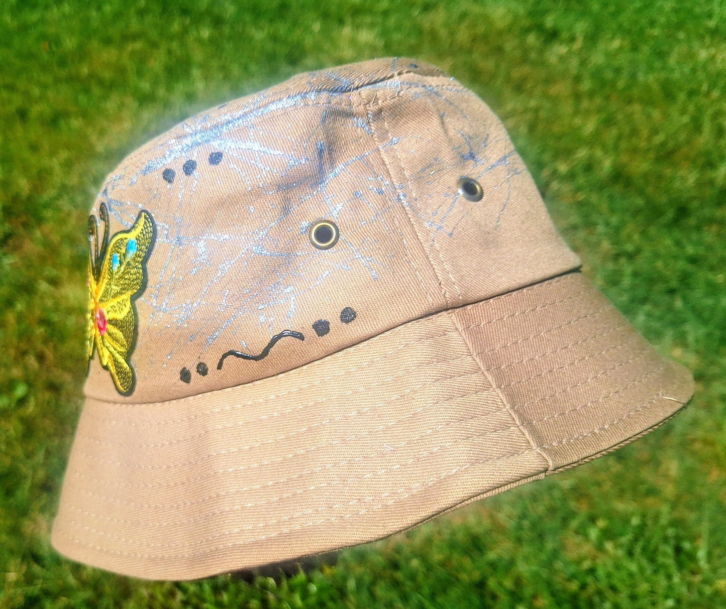 "Golden Butterfly" Bucket Hat