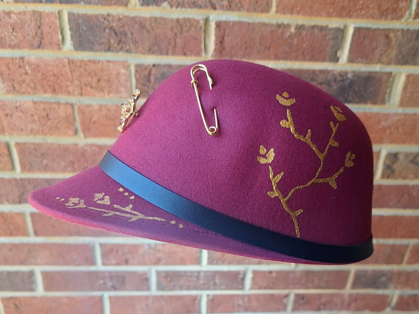 "Bold Royalty" Luxe Equestrian Hat