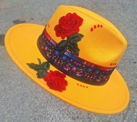 "Yellow Rose" Hat