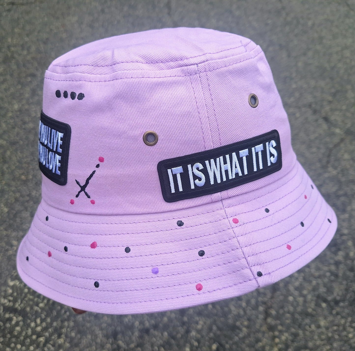 "Love and Live" Bucket Hat
