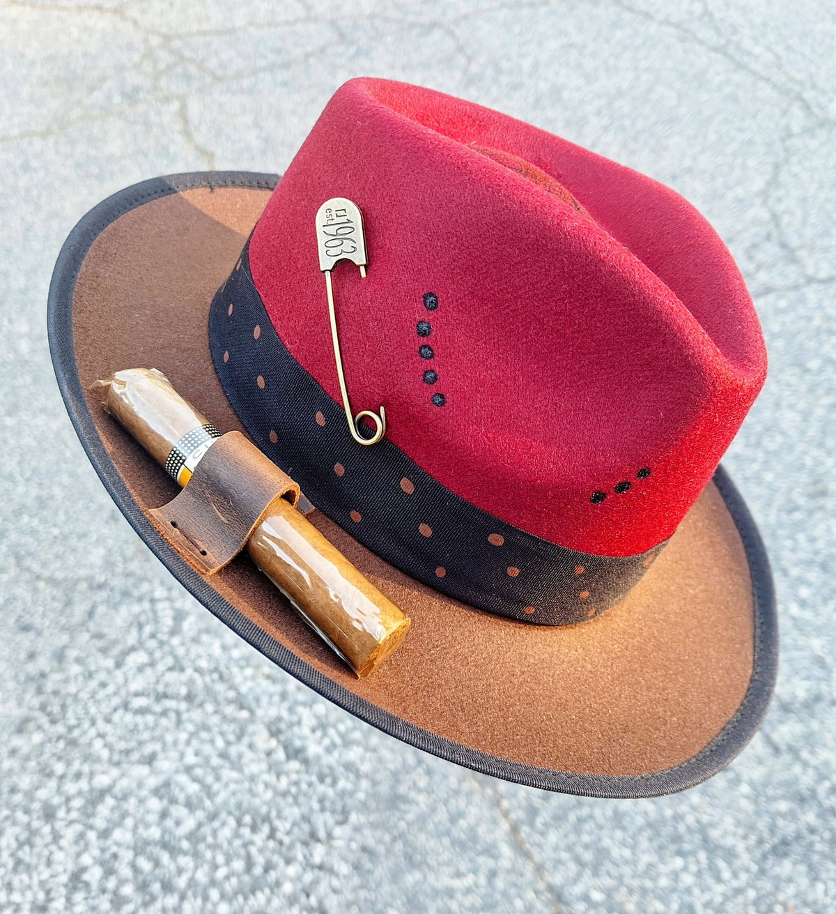 "Wine and Smoke" Hat