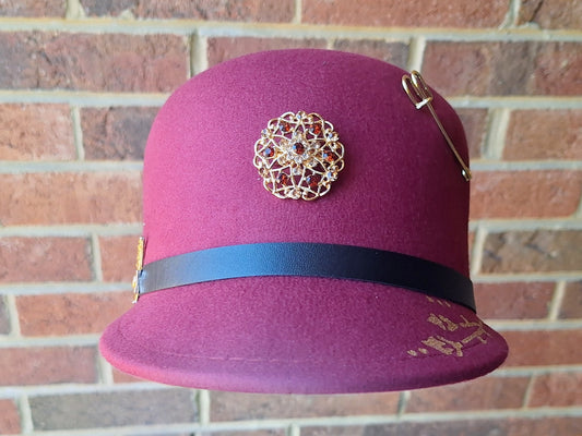 "Bold Royalty" Luxe Equestrian Hat