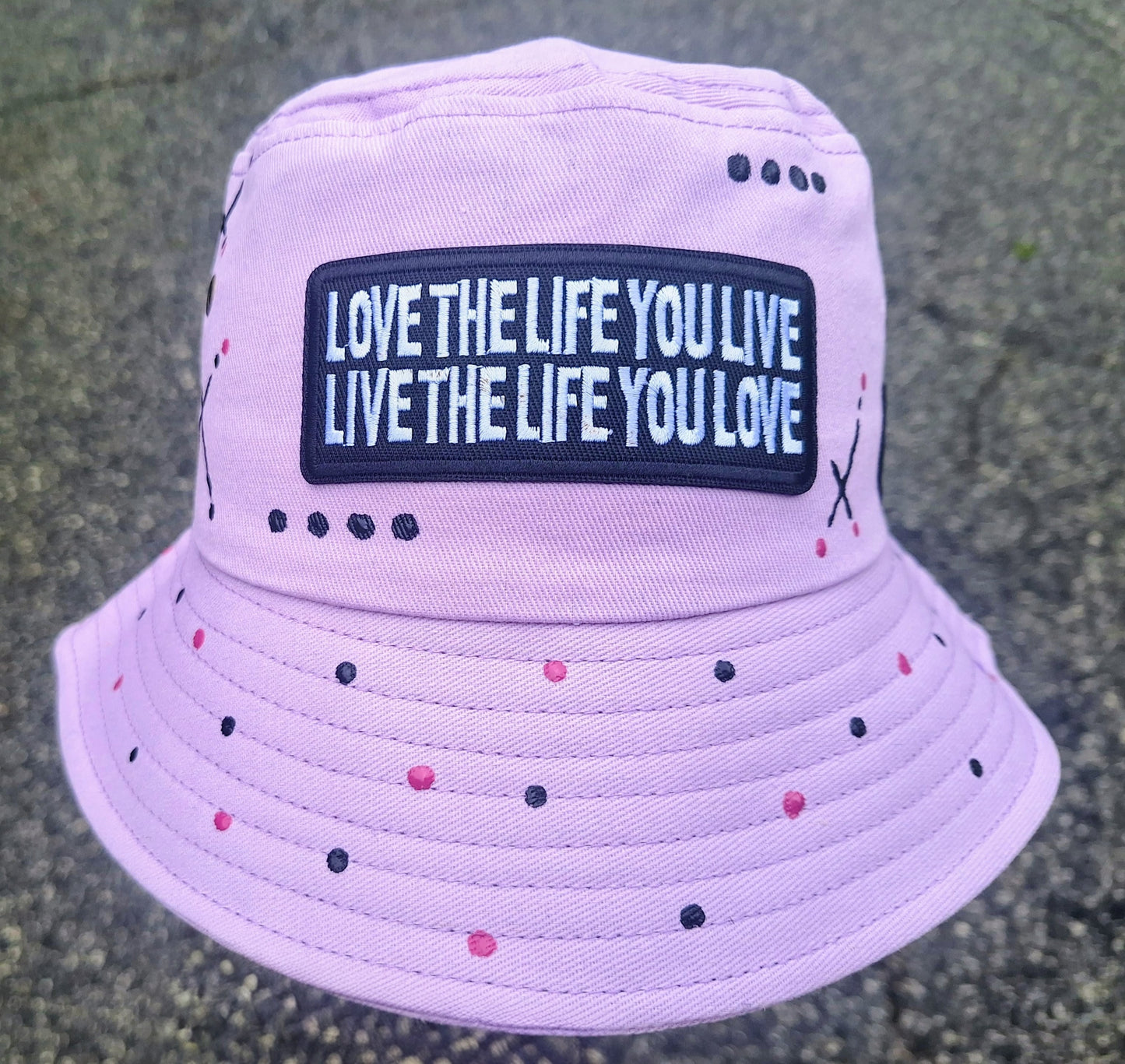 "Love and Live" Bucket Hat