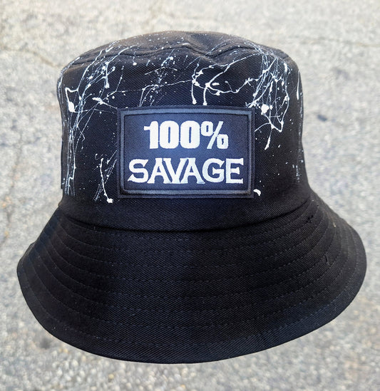 "100% Savage" Bucket Hat