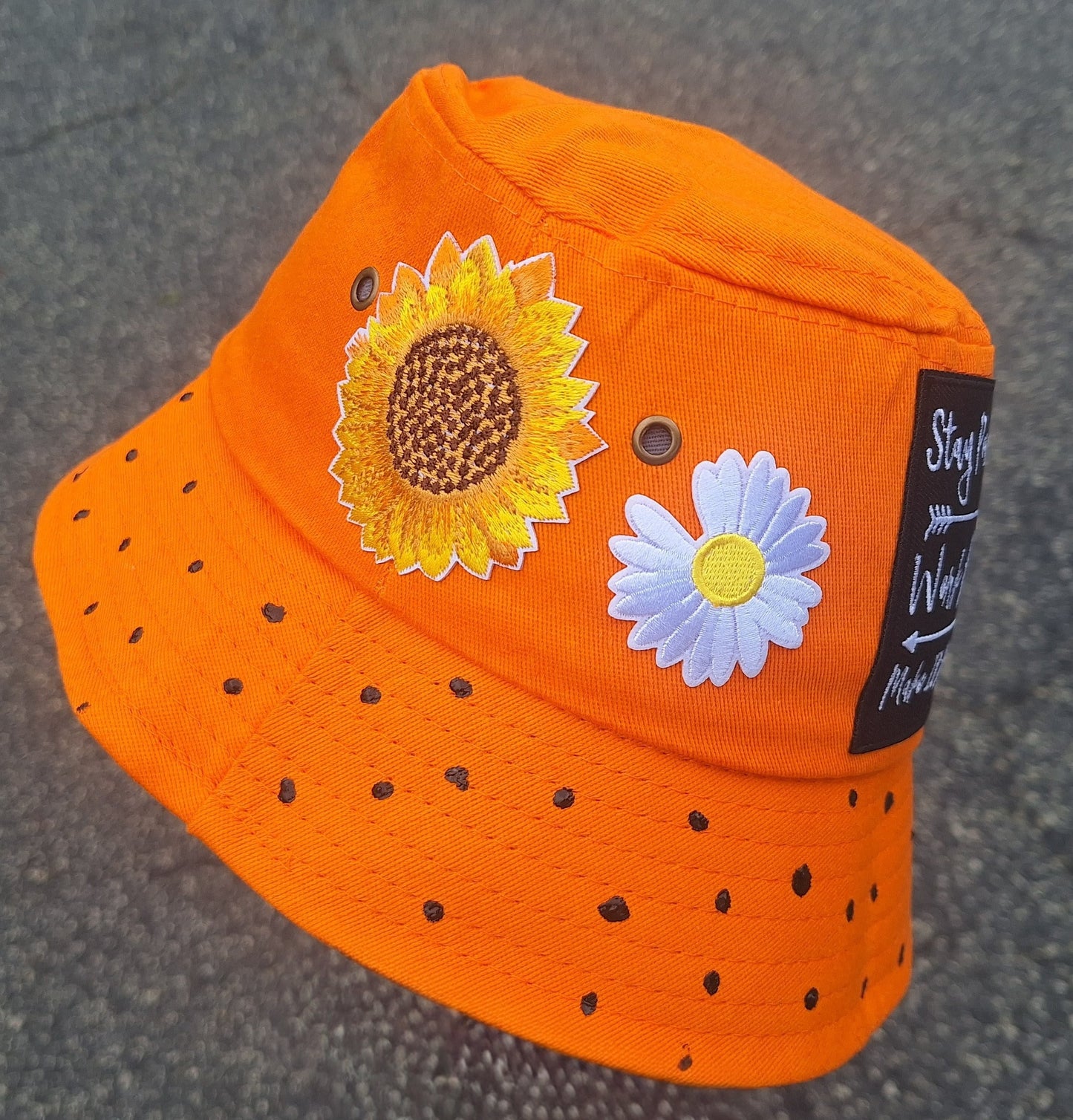 "Stay Positive" Bucket Hat