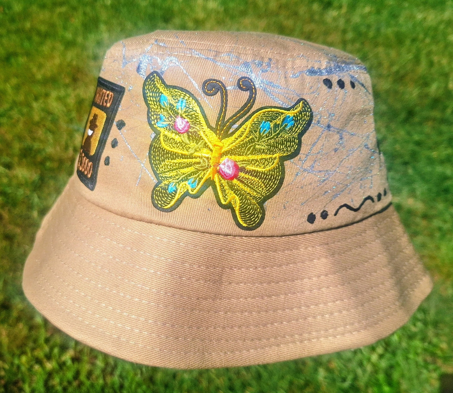 "Golden Butterfly" Bucket Hat