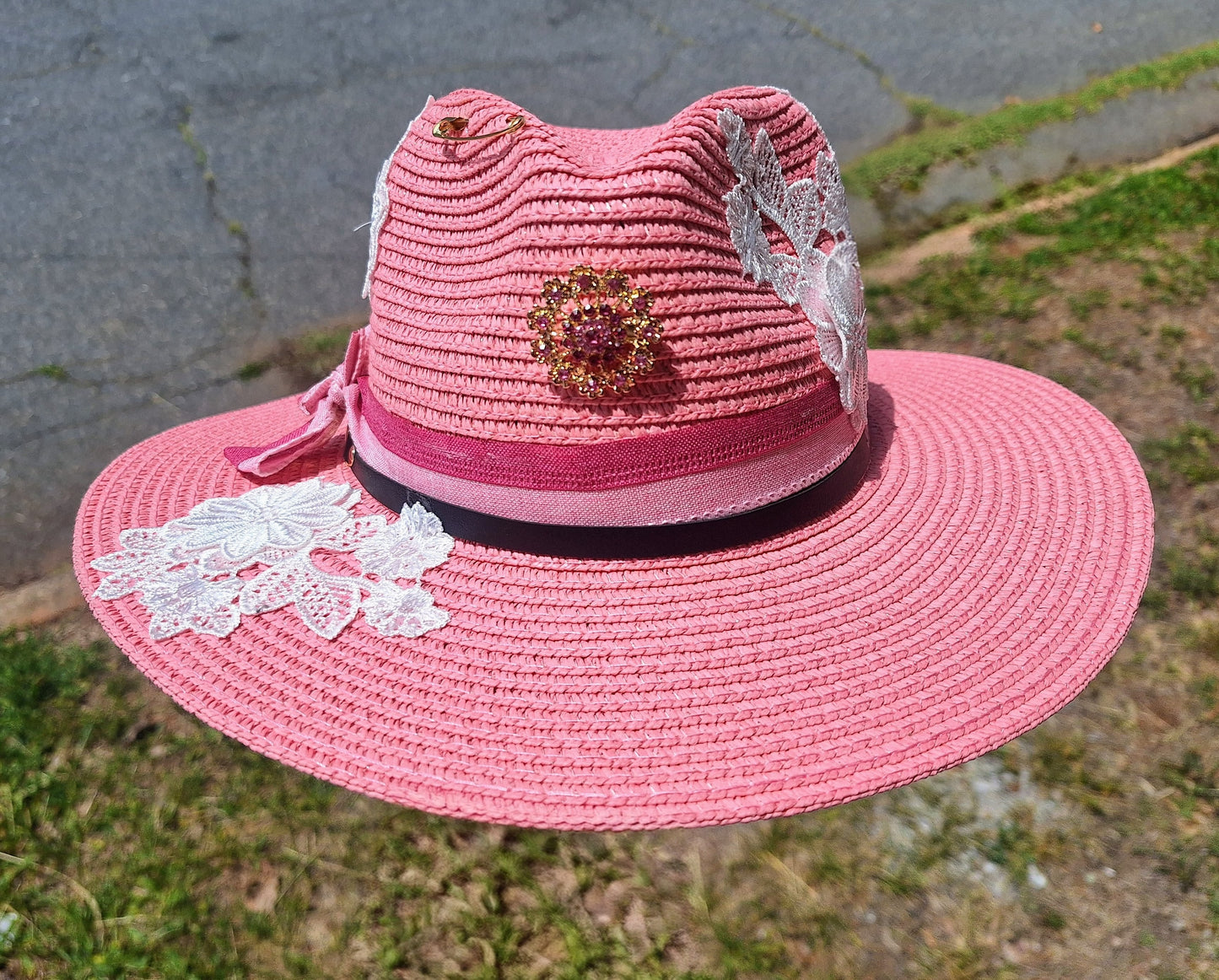 "Pink Lady Lace" Hat