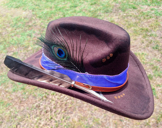 "Chocolate Lavender" Cowboy Hat